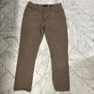 Lucky Brand Men's Athletic Slim Tan Pants